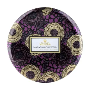 3 Wick Candle (Santiago Huckleberry)