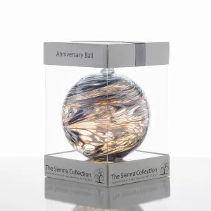 Anniversary Gift Friendship Ball - Pastel Silver