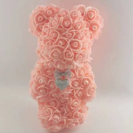 Artificial rose bear