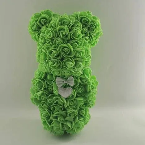 Artificial rose bear