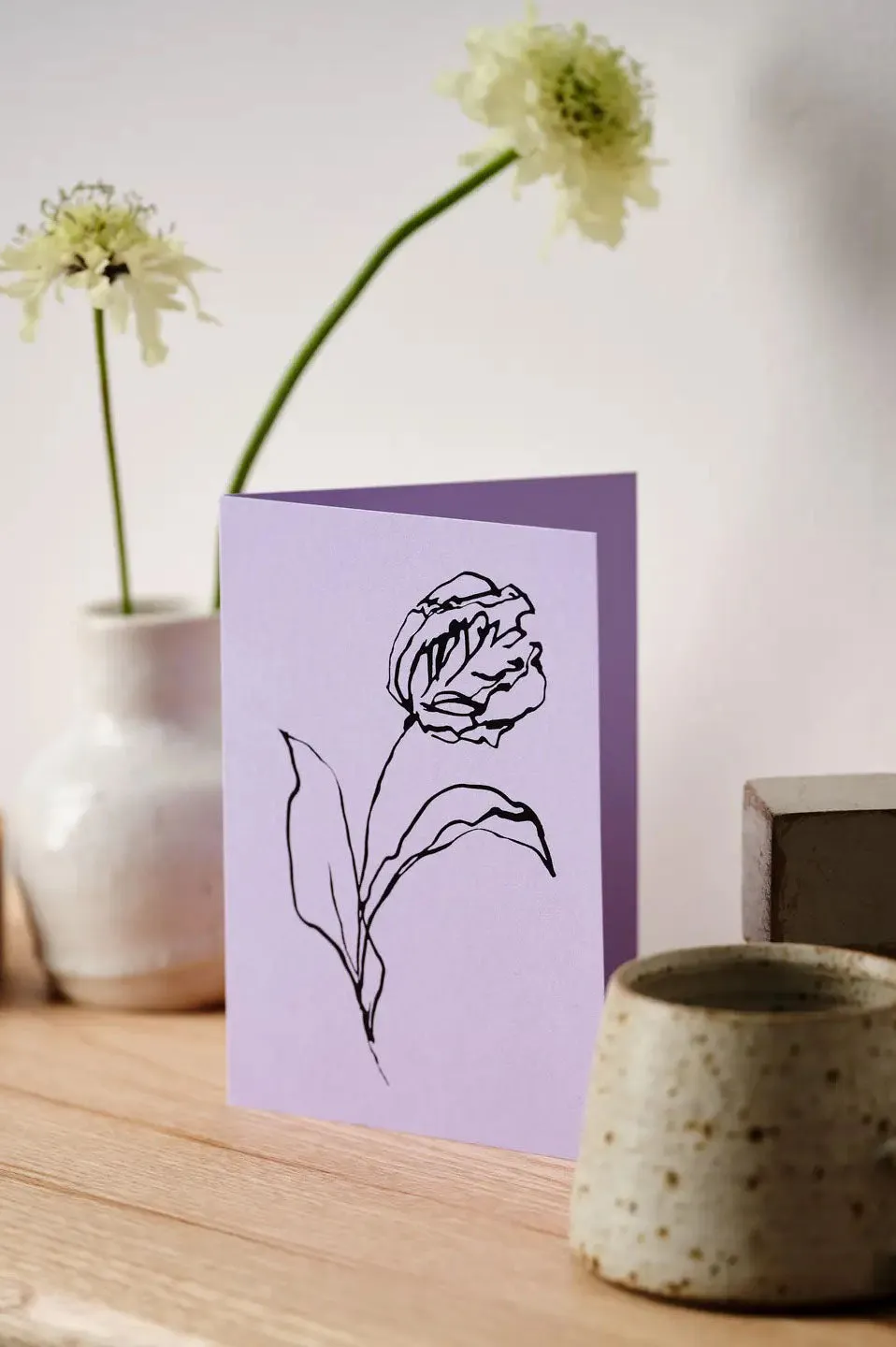 Atelier Auge Parrot Tulip Greeting Card