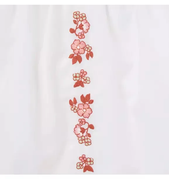 Baby Embroidered Floral Matching Set