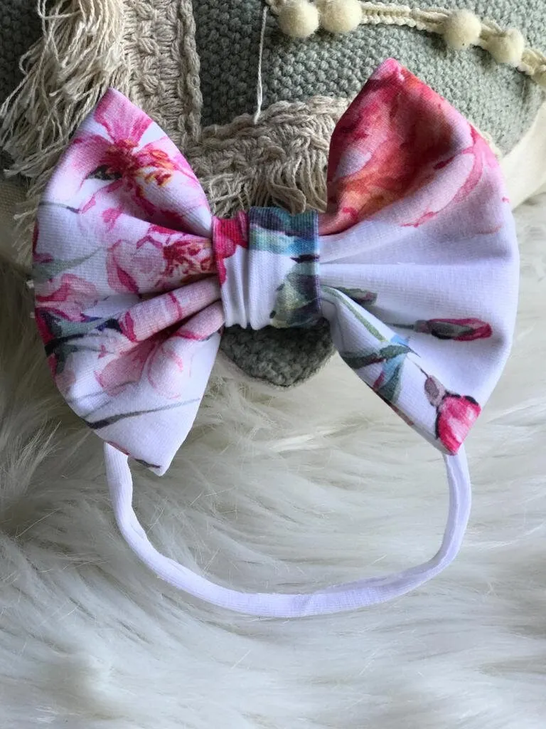 Bow headband. Personalized or non personalized. gift. Personalized gifts.