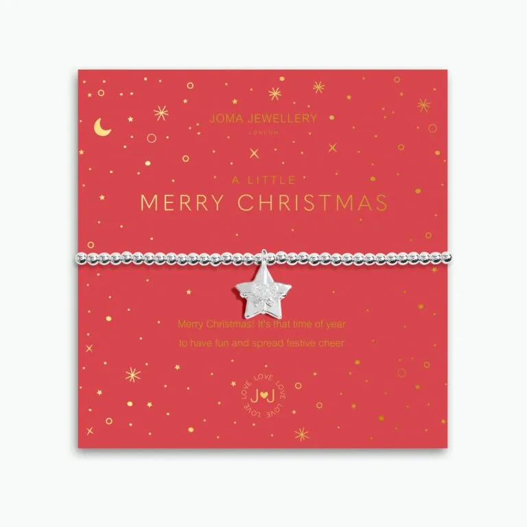CHRISTMAS A LITTLE MERRY CHRISTMAS BRACELET