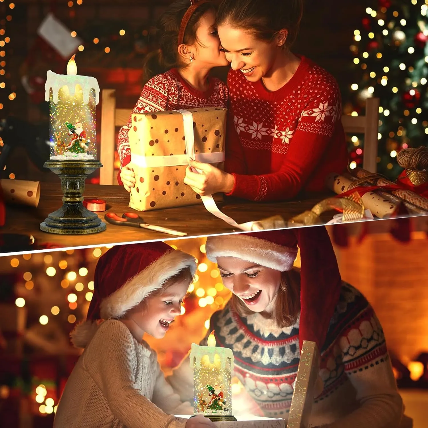 Hot Promotion 49% OffChristmas Candle Night Light