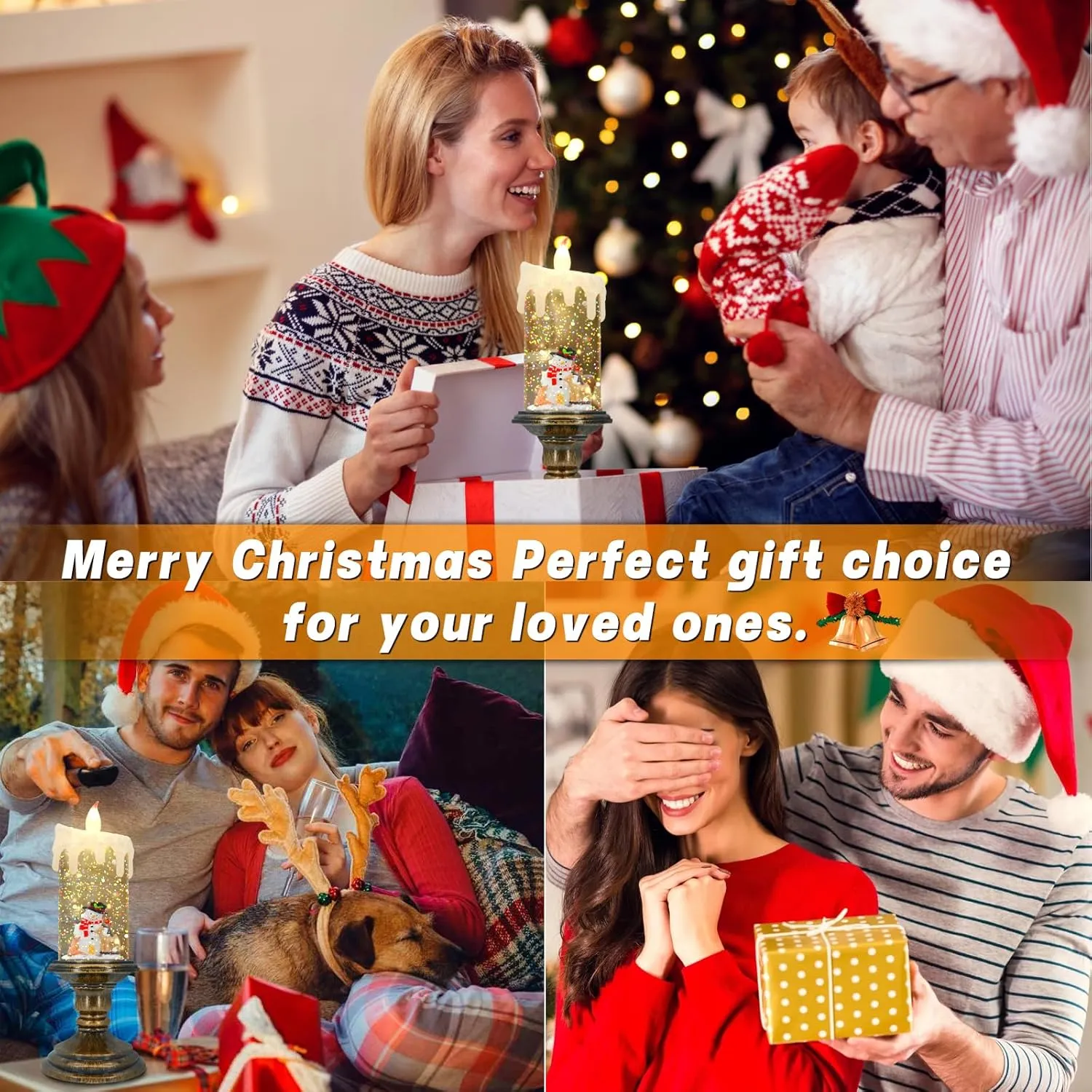 Hot Promotion 49% OffChristmas Candle Night Light