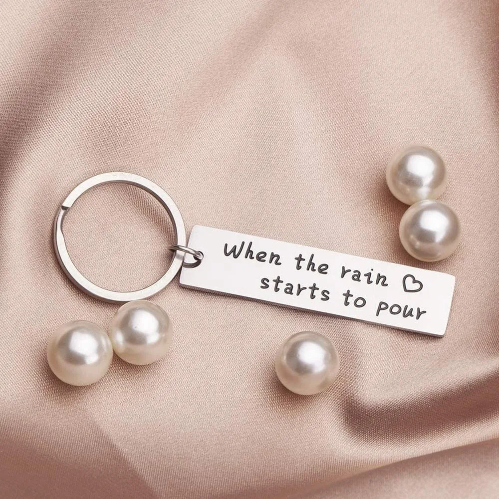 I'll Be There For You Keychain