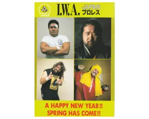 IWA JAPAN NEW YEAR 1996 PROGRAM