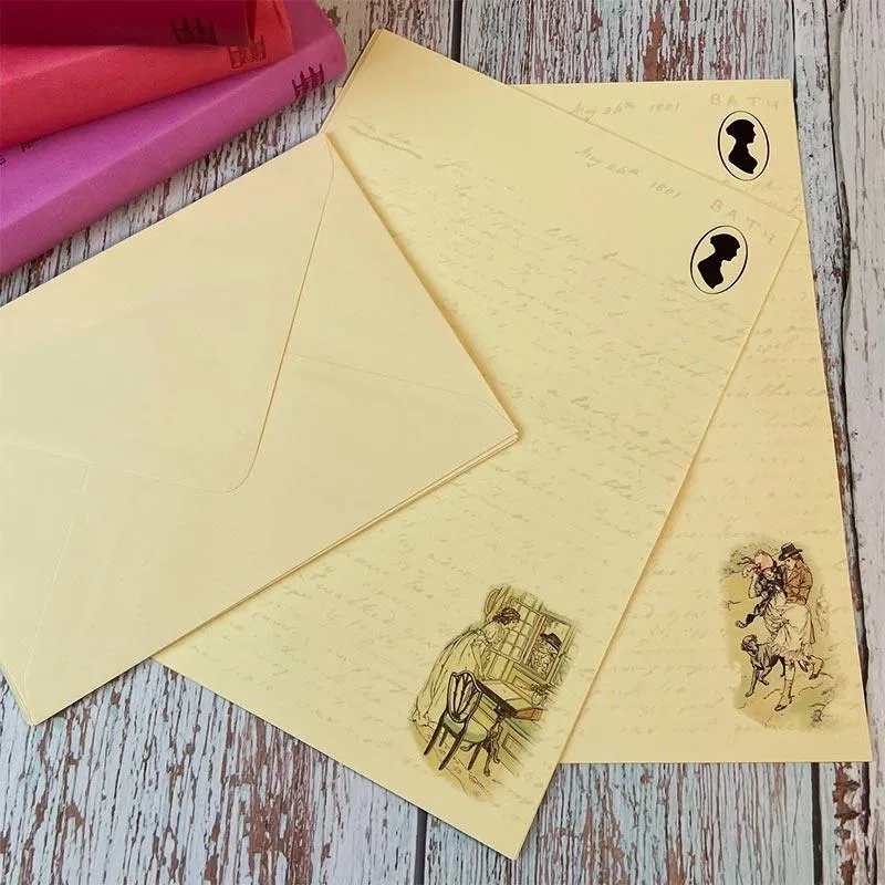 Jane Austen Writing Paper - Regency Vignette