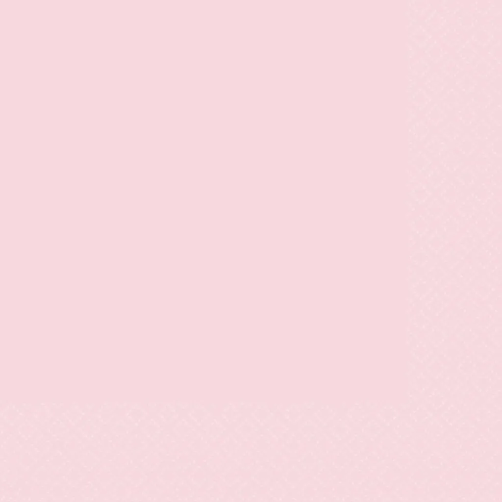Lunch Napkins 40 Pack 2 PLY Pastel Pink