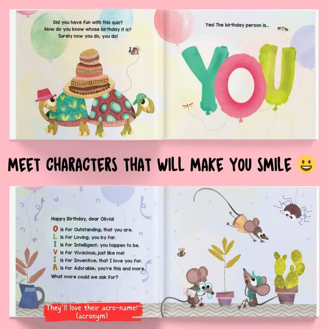 Personalized Book | My Happy Birthday Book