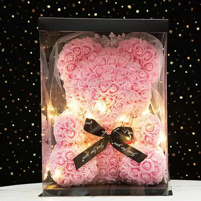 Wedding rose bear